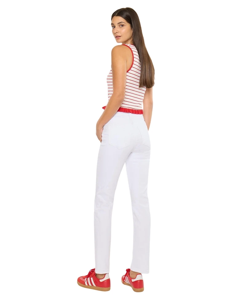 KanCan Essential Women's Piper High Rise Slim Straight Jeans