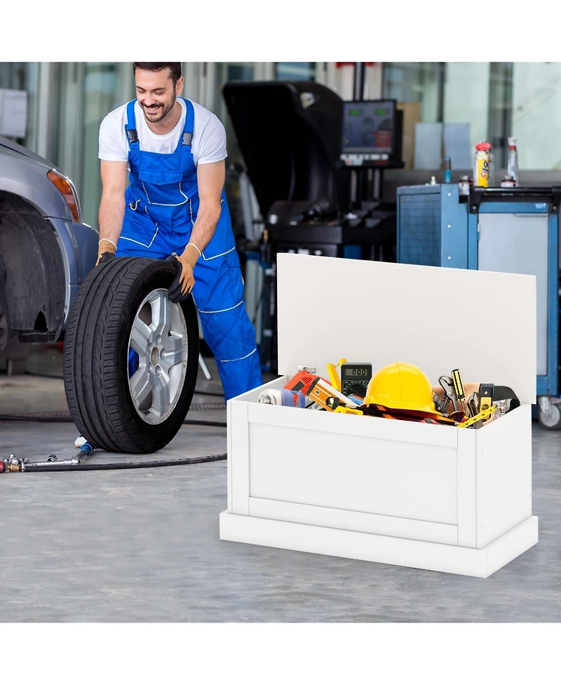 Slickblue Large Storage Chest with Safety Metal