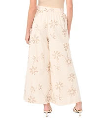 Vince Camuto Women's Angled-Hem Elastic-Waist Pants