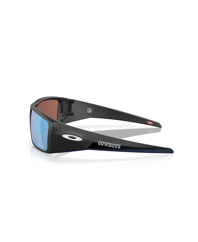 Oakley Men's Polarized Dallas Cowboys Heliostat Rectangle Sunglasses, OO9231