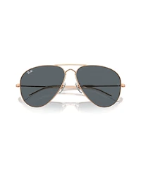 Ray-Ban Unisex Old Aviator Pilot Sunglasses, RB3825