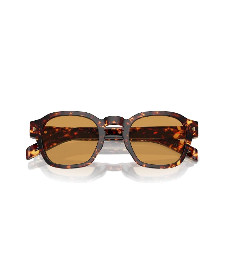 Prada Men's Photochromic Round Sunglasses, Pr A16S