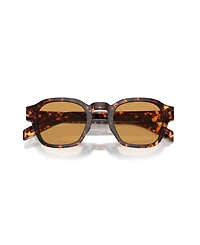 Prada Men's Photochromic Round Sunglasses, Pr A16S