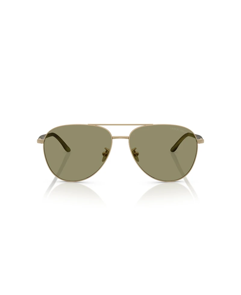 Giorgio Armani Men's Pilot Sunglasses, AR6162
