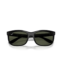 Ray-Ban Unisex Rectangle Sunglasses, Balorette RB2389F
