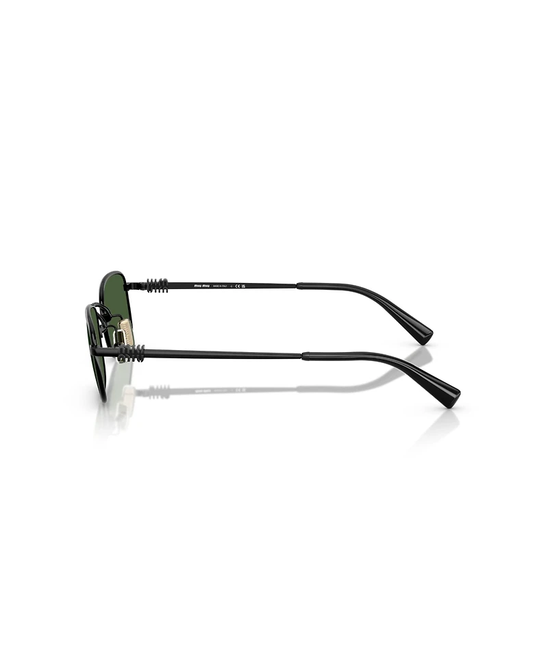 Miu Miu Women's Rectangle Sunglasses, Mu A53S