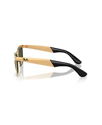 Ray-Ban Unisex Wayfarer Deluxe Square Sunglasses, RB3875