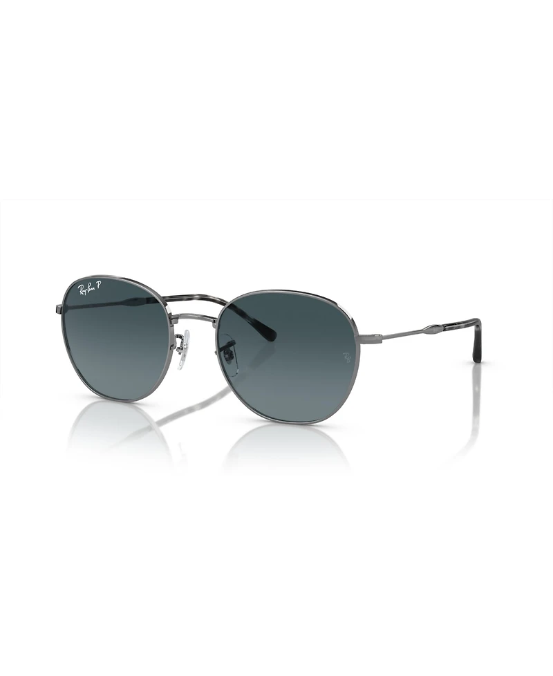 Ray-Ban Unisex Polarized Round Sunglasses