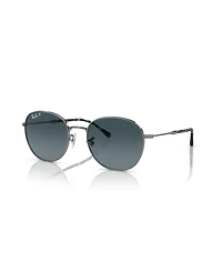 Ray-Ban Unisex Polarized Round Sunglasses