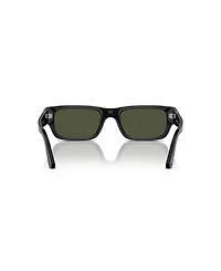 Persol Unisex Rectangle Sunglasses, Adrien PO3347S