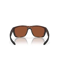 Costa Del Mar Men's Polarized Square Sunglasses, Ferg 6S9002