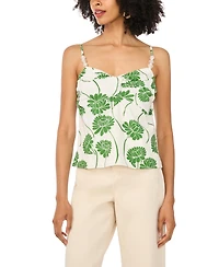 1.state Women's Beaded Strap Sweetheart Neck Tank Top