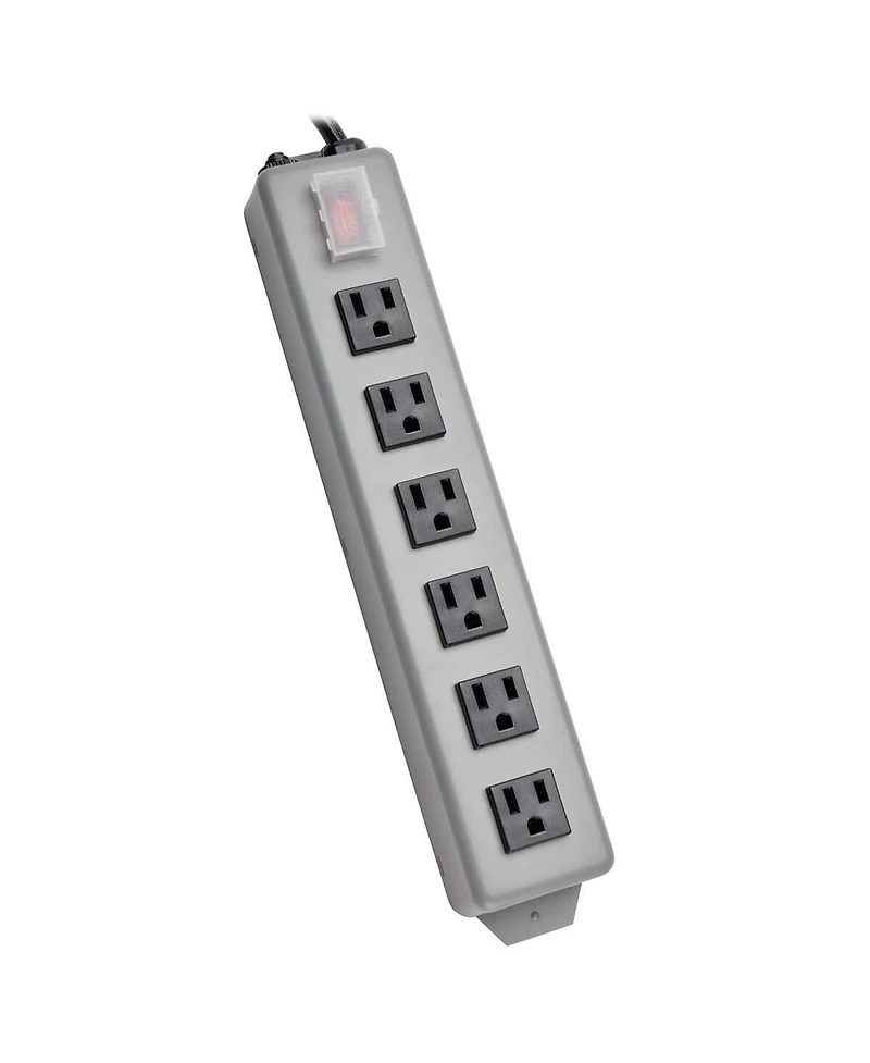 Tripp Lite Waber 6-Outlet Industrial Power Strip, 6' Cord
