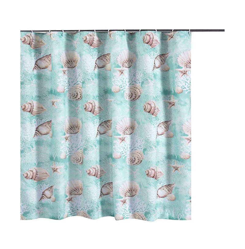 Barefoot Bungalow Bath Shower Curtain Ocean