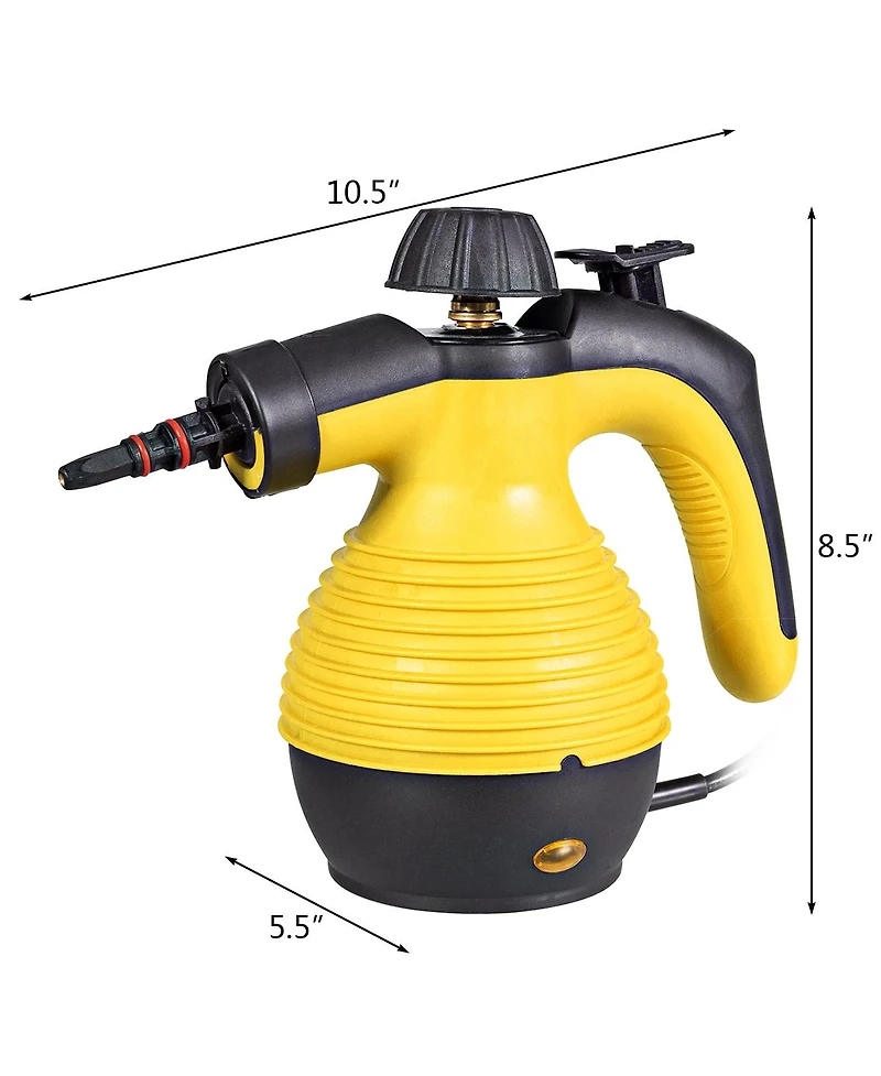 Costway Multifunction Portable Steamer Household Steam Cleaner 1050W with Attachments