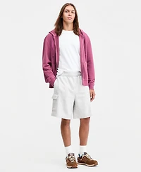 Sun + Stone Men's Heathered Utility Terry Shorts, Macy's Exclusive