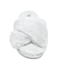 Nine West Women's X-Band Faux Fur Slippers
