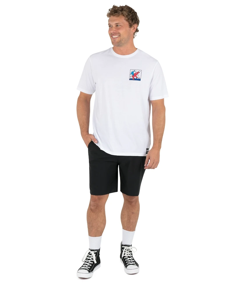 Hurley Men's Dolphin Ride Short-Sleeve T-Shirt