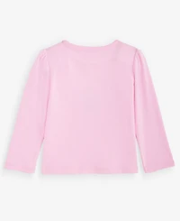 First Impressions Baby Girls' 3M-24M Mix & Match Long-Sleeve Cookie Taster T-Shirt, Macy's Exclusive
