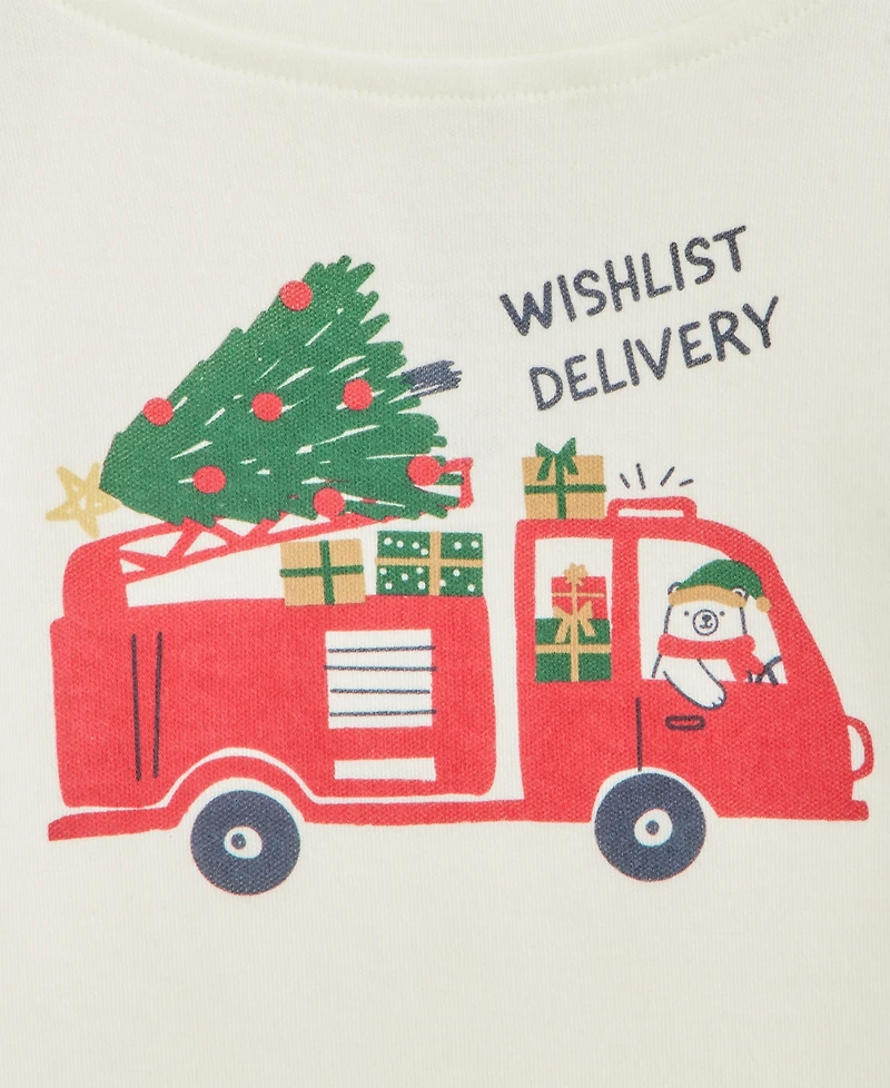 First Impressions Baby Boys' 3M-24M Mix & Match Long-Sleeve Special Delivery Firetruck T-Shirt, Macy's Exclusive