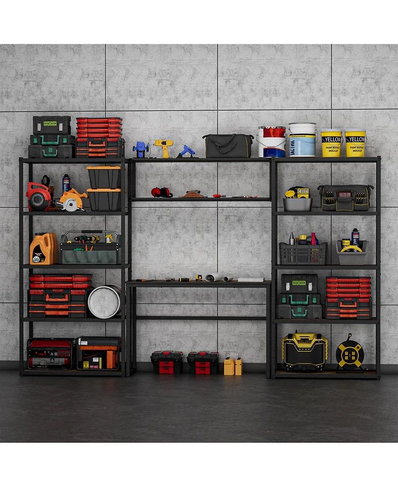Heavy-Duty Garage Storage and Workstation System