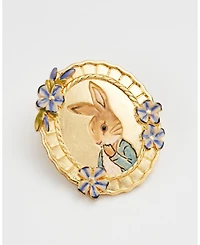 Fable England Peter Rabbit Cameo Brooch