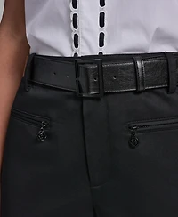 Karl Lagerfeld Paris Women's Long Wide-Leg Pants