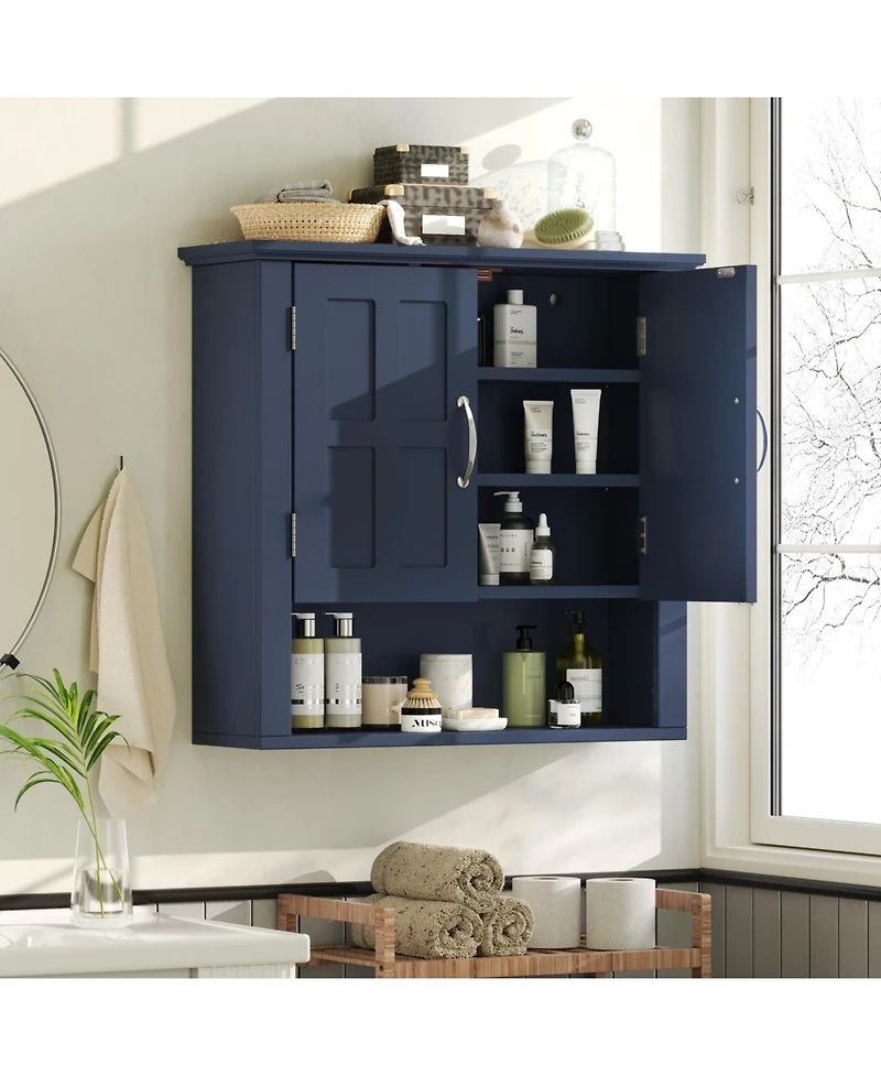 Phying Bathroom Wall Storage Cabinet, Multi