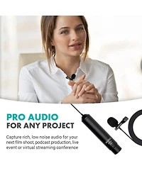 Movo LV4-c Cardioid Xlr Lavalier Microphone