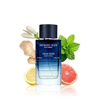 Jean Rish Aromatic Aqua masculine signature scent.