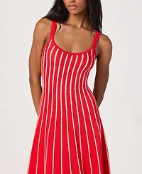 Astr the Label Women's Irecia Scoop Neck Midi Sweater Dress