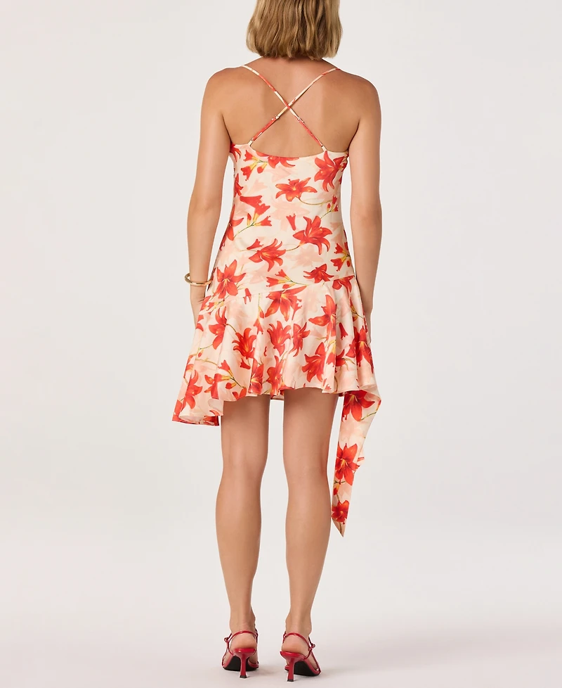 Astr the Label Women's Cowl Neck Dress