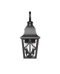 Midola Outdoor Wall Light Fixtures, Waterproof Exterior Wall Sconce Porch Lights, Matte Wall Lantern with Clear Glass, Outside Wall Mount Lighting