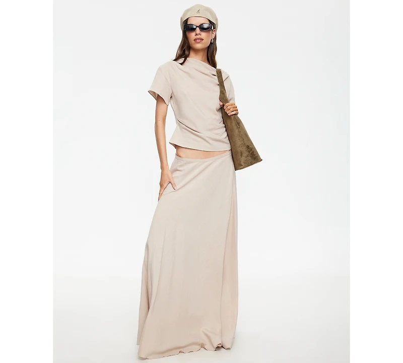 Lioness Women's Halcyon Zippered Maxi Skirt