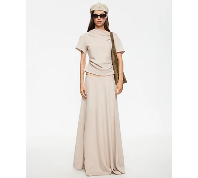 Lioness Women's Halcyon Zippered Maxi Skirt