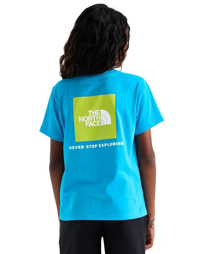 The North Face Girls' 7-16 Teen Evolution Box Short-Sleeve T-Shirt