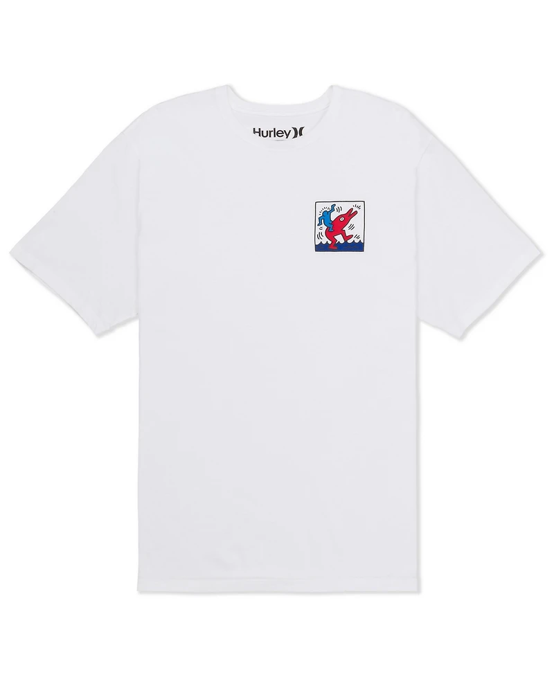 Hurley Men's Dolphin Ride Short-Sleeve T-Shirt