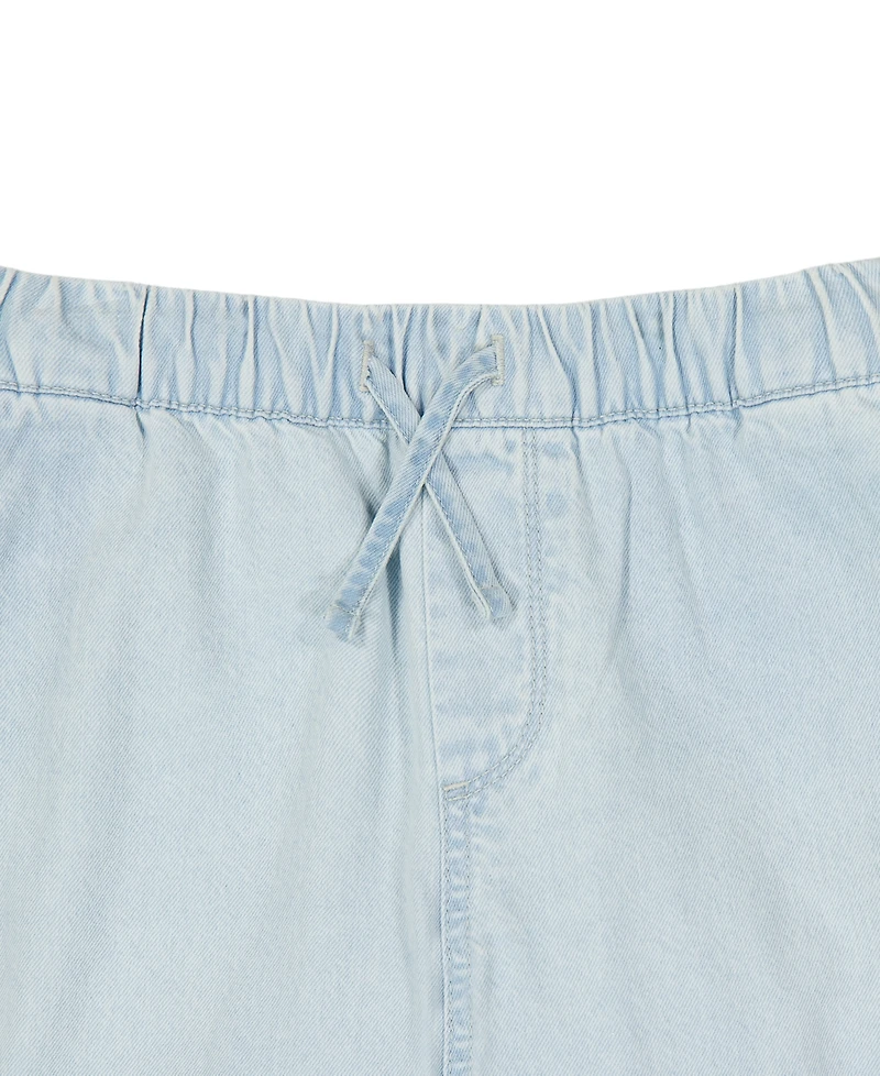 Calvin Klein Girls' 7-16 Logo Denim Jeans