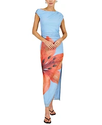 Line & Dot Women's Avah Floral Printed Maxi Dress