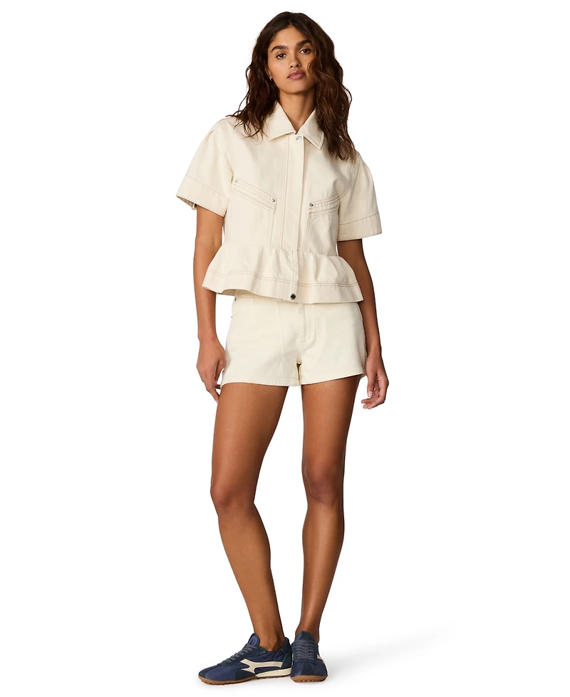 Steve Madden Women's Haezel Collared Jacket