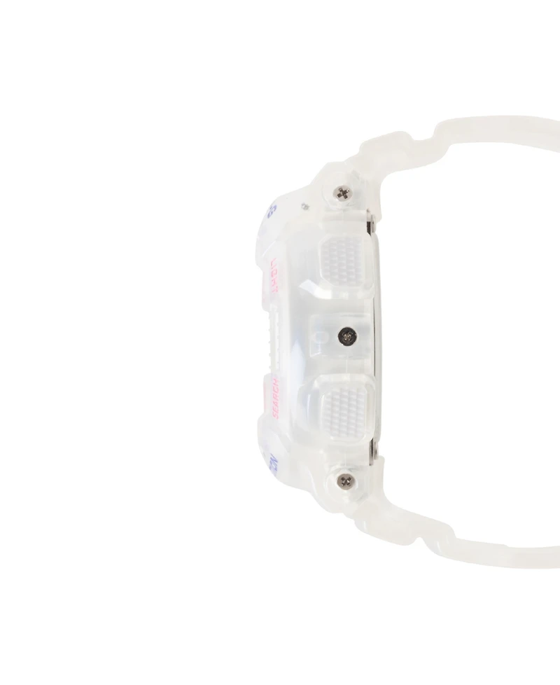 G-Shock Women's Baby G Japanese Quartz Analog Digital White Resin Watch 43.4mm