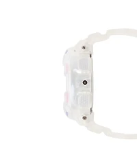 G-Shock Women's Baby G Japanese Quartz Analog Digital White Resin Watch 43.4mm