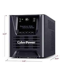 CyberPower PR750LCD3C Smart App 750VA/750W Sinewave Mini-Tower Ups