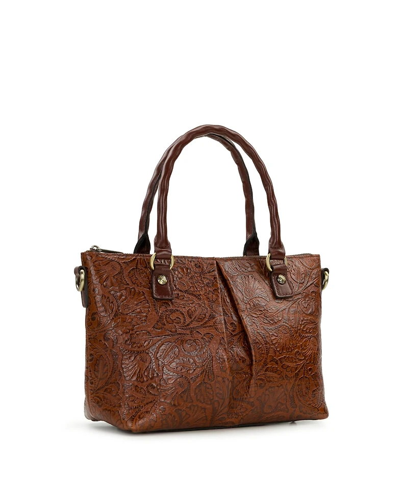 Patricia Nash Zora Top Handle Medium Tote Handbag