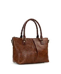 Patricia Nash Zora Top Handle Medium Tote Handbag