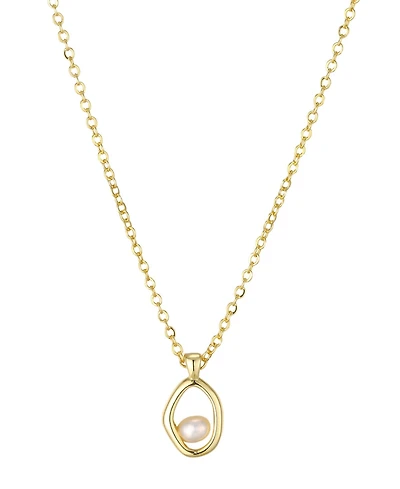 St. Moran Gold Natural Freshwater Pearl Mara Necklace