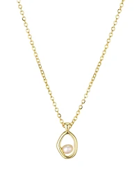 St. Moran Gold Natural Freshwater Pearl Mara Necklace