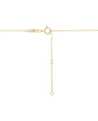 Macy's Heart Pendant Necklace in 10k Yellow Gold