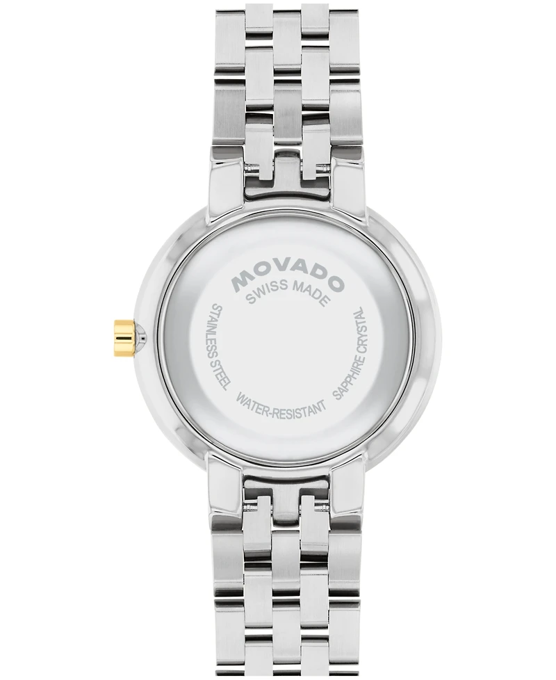 Movado Women's Museum Classic Swiss Quartz Stainless Steel Light Yellow Pvd Steel Watch 29.50mm
