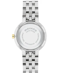 Movado Women's Museum Classic Swiss Quartz Stainless Steel Light Yellow Pvd Steel Watch 29.50mm